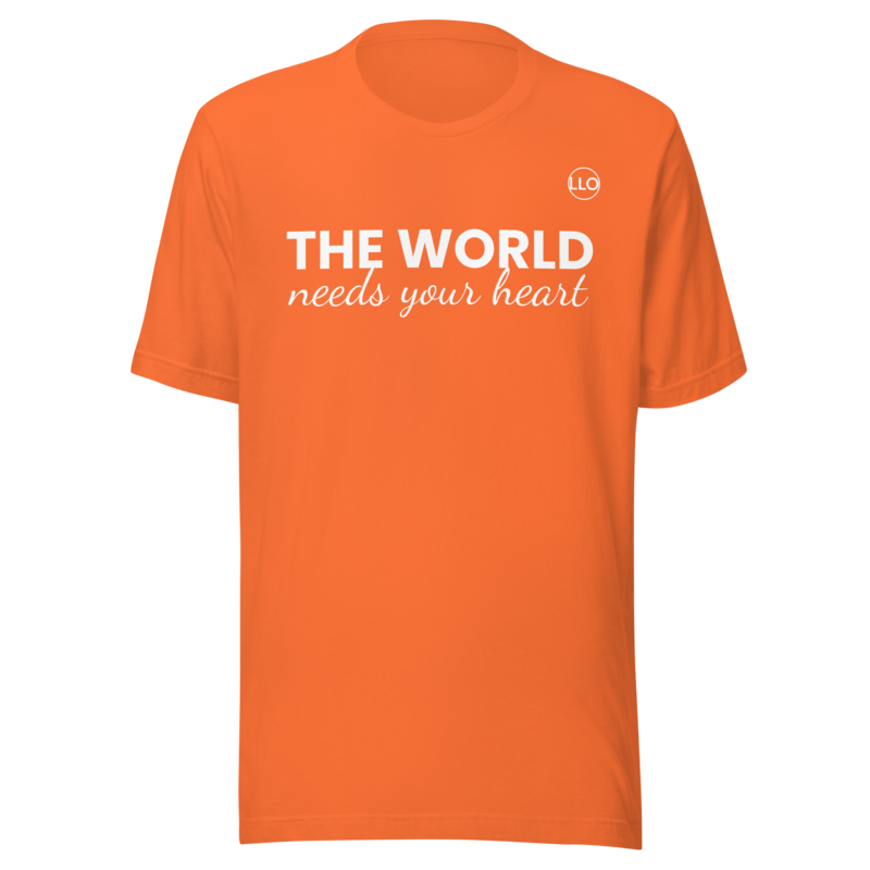 The World Needs Your Heart Tee