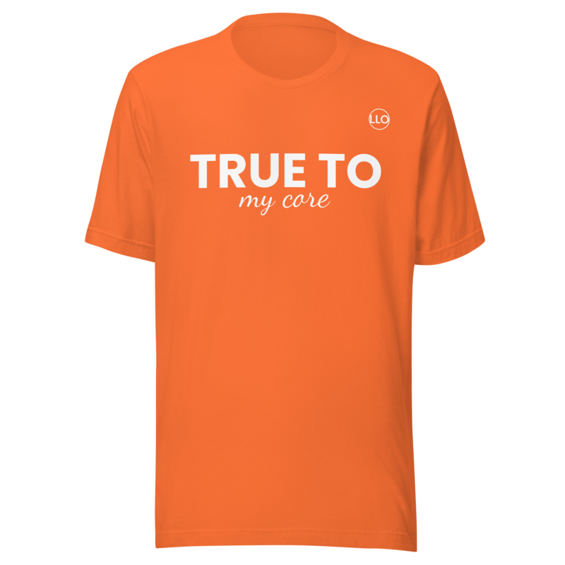 True to My Core Tee