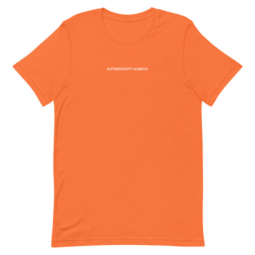 Authenticity Always Tee - Live Love Orange Authentic Collection